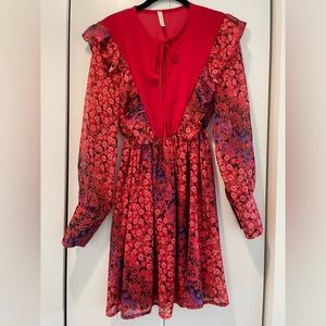 Floral Long Sleeve Dress